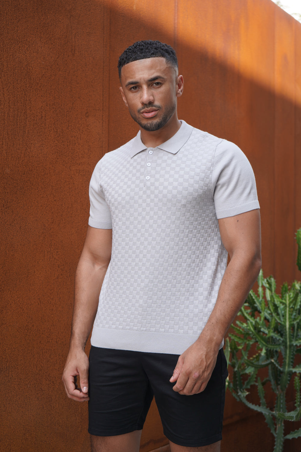 Capo Soft Button Through Shirt - Schwarz