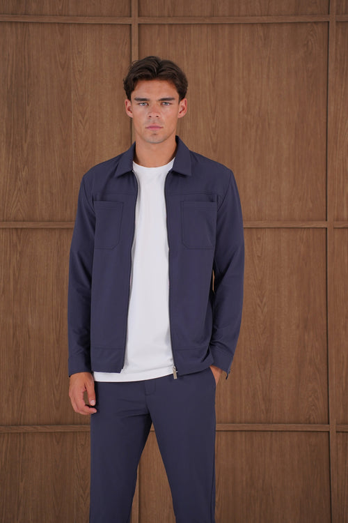 Capo Tom Tech Jacket - Navy