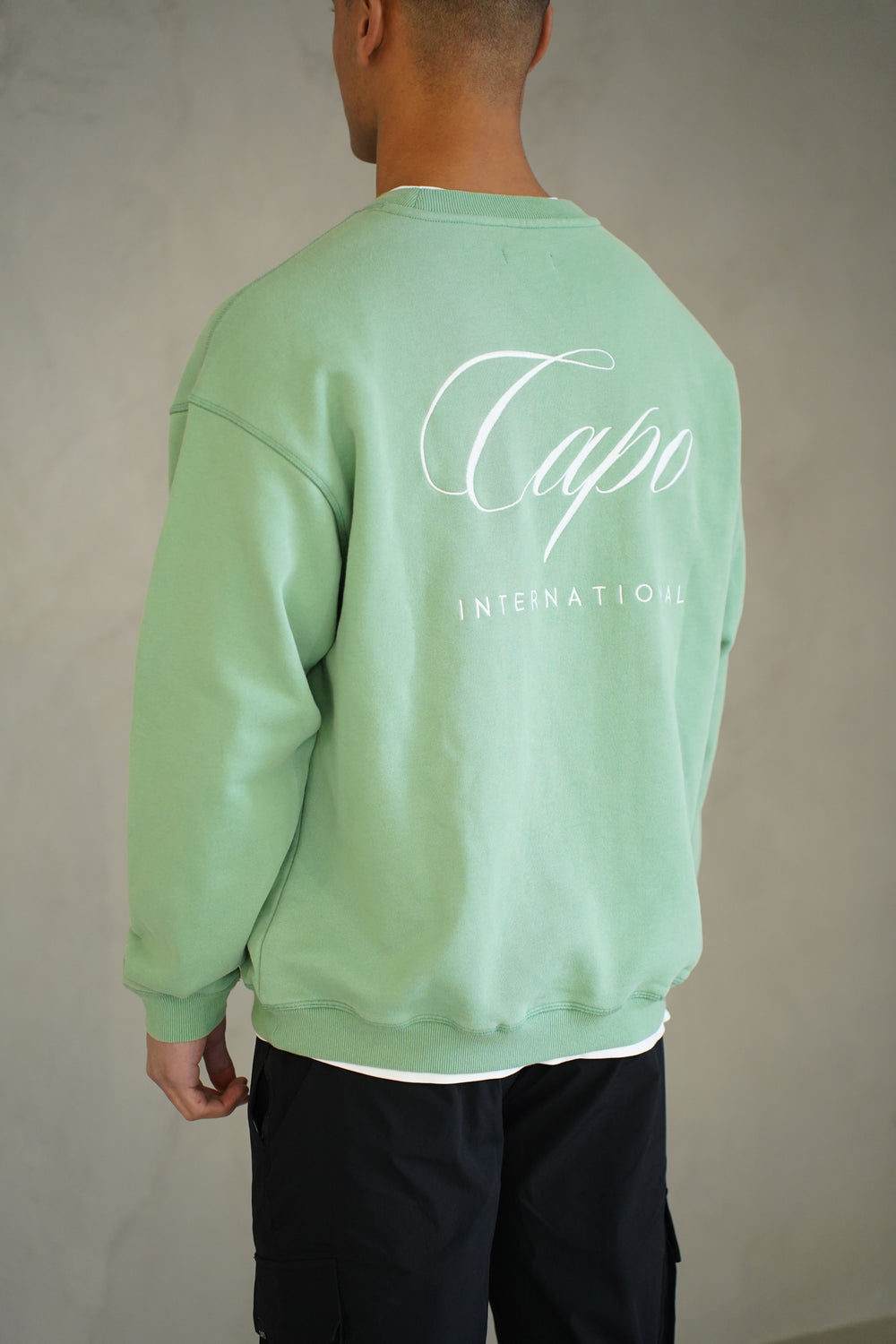 Capo International Sweater - Washed Green