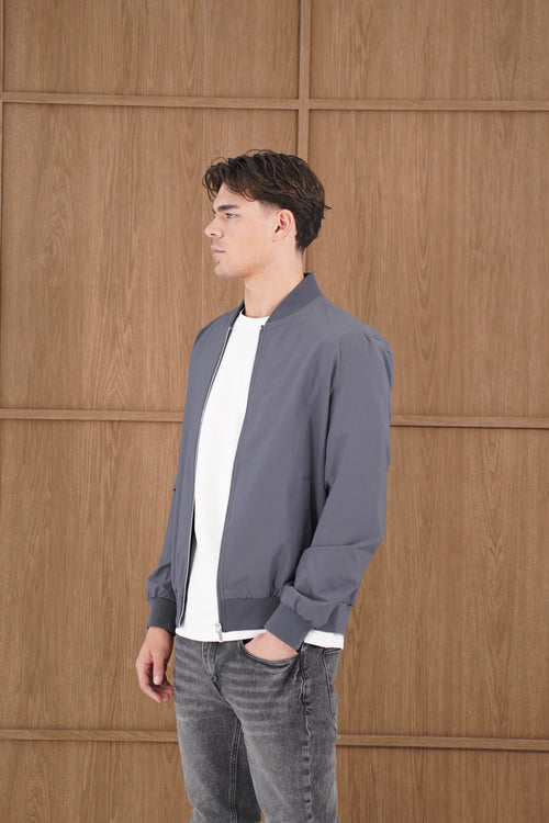 Capo Bomber Jacket - Charcoal