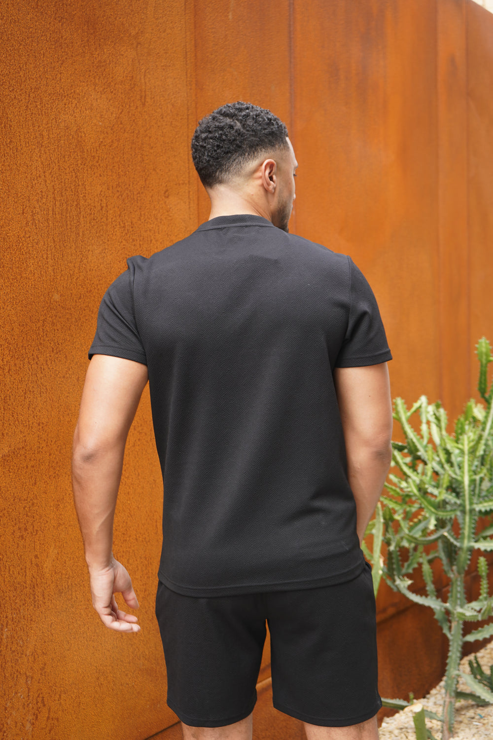 Capo Aztec Revere Shorts - Black