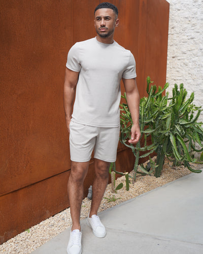 Capo Aztec Revere Shorts - Stone