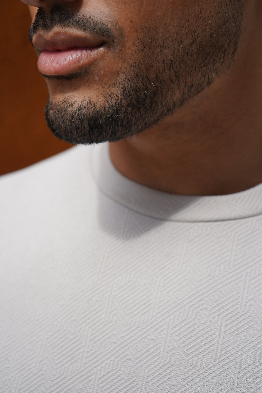 Capo Aztec Revere T-Shirt - Stone