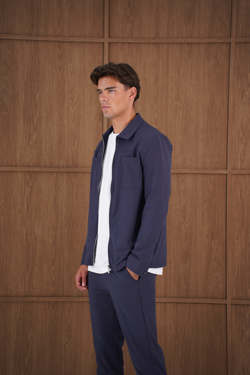 Capo Tom Tech Jacket - Navy