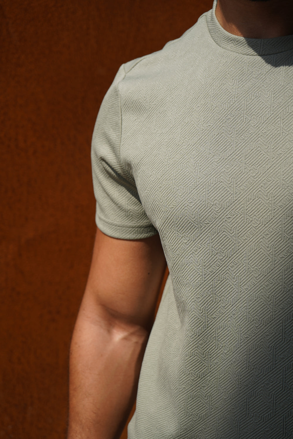 Capo Aztec Revere T-Shirt - Sage