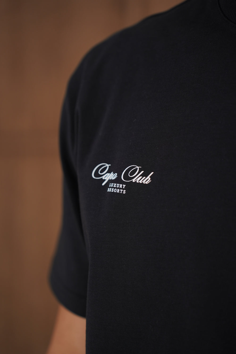 Capo Emblem T-Shirt - Black/White
