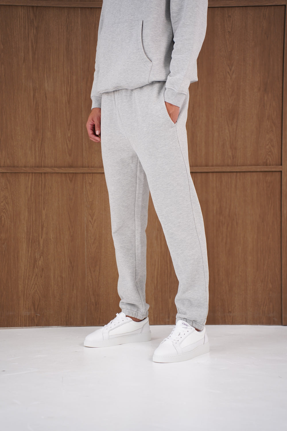 Capo Heavyweight Cuffed Pant - Light Grey