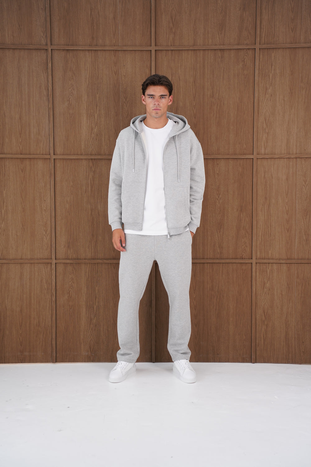 Capo Heavyweight Jogger - Light Grey