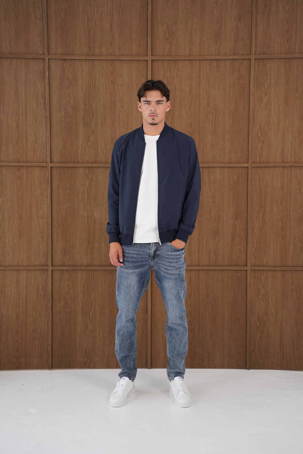 Capo Bomber Jacket - Navy