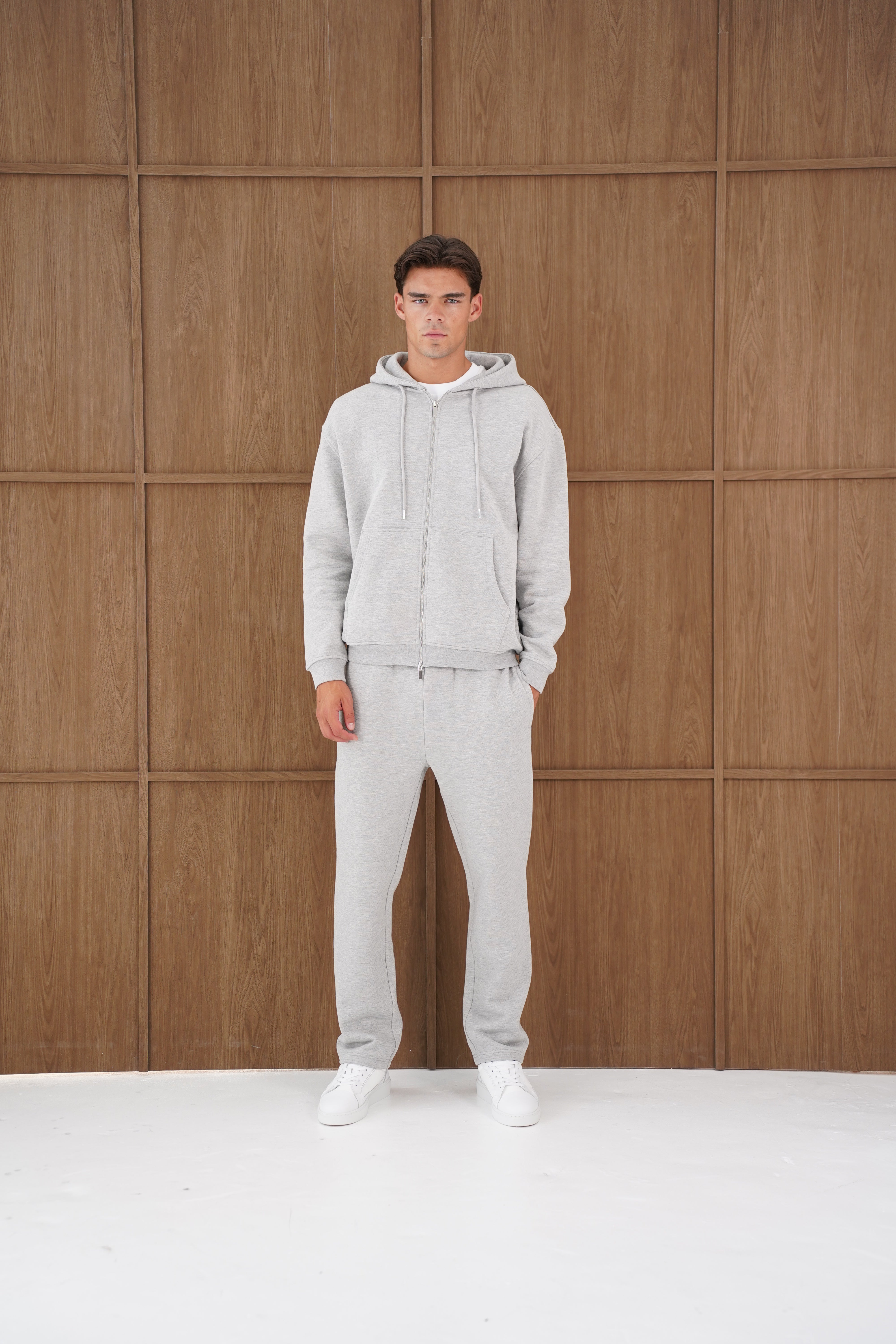 Capo Heavyweight Jogger - Light Grey