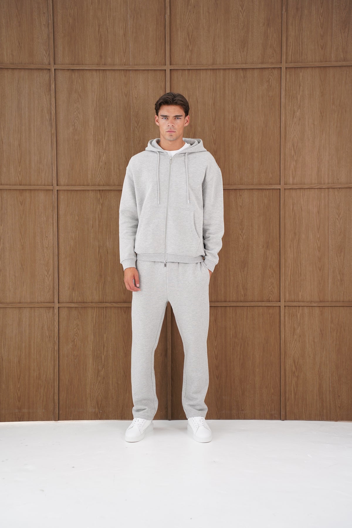 Capo Heavyweight Jogger - Light Grey