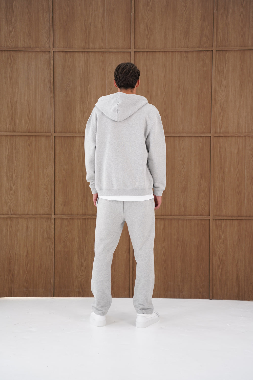 Capo Heavyweight Full Zip Hoodie - Light Grey