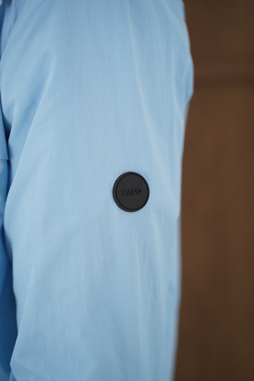 Capo Crinkle Lightweight Jacket - Sky Blue