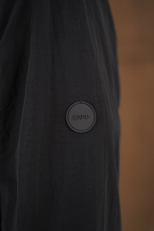 Capo Crinkle Lightweight Jacket - Black