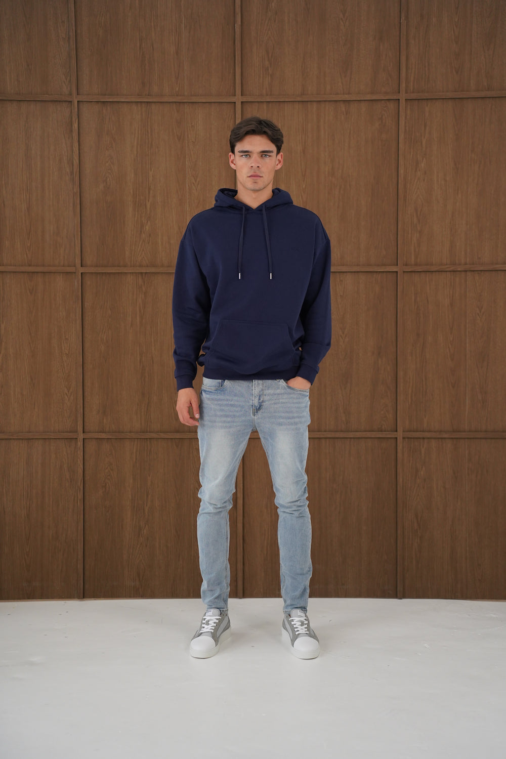 Capo Tracksuit Overhead Hoodie - Navy