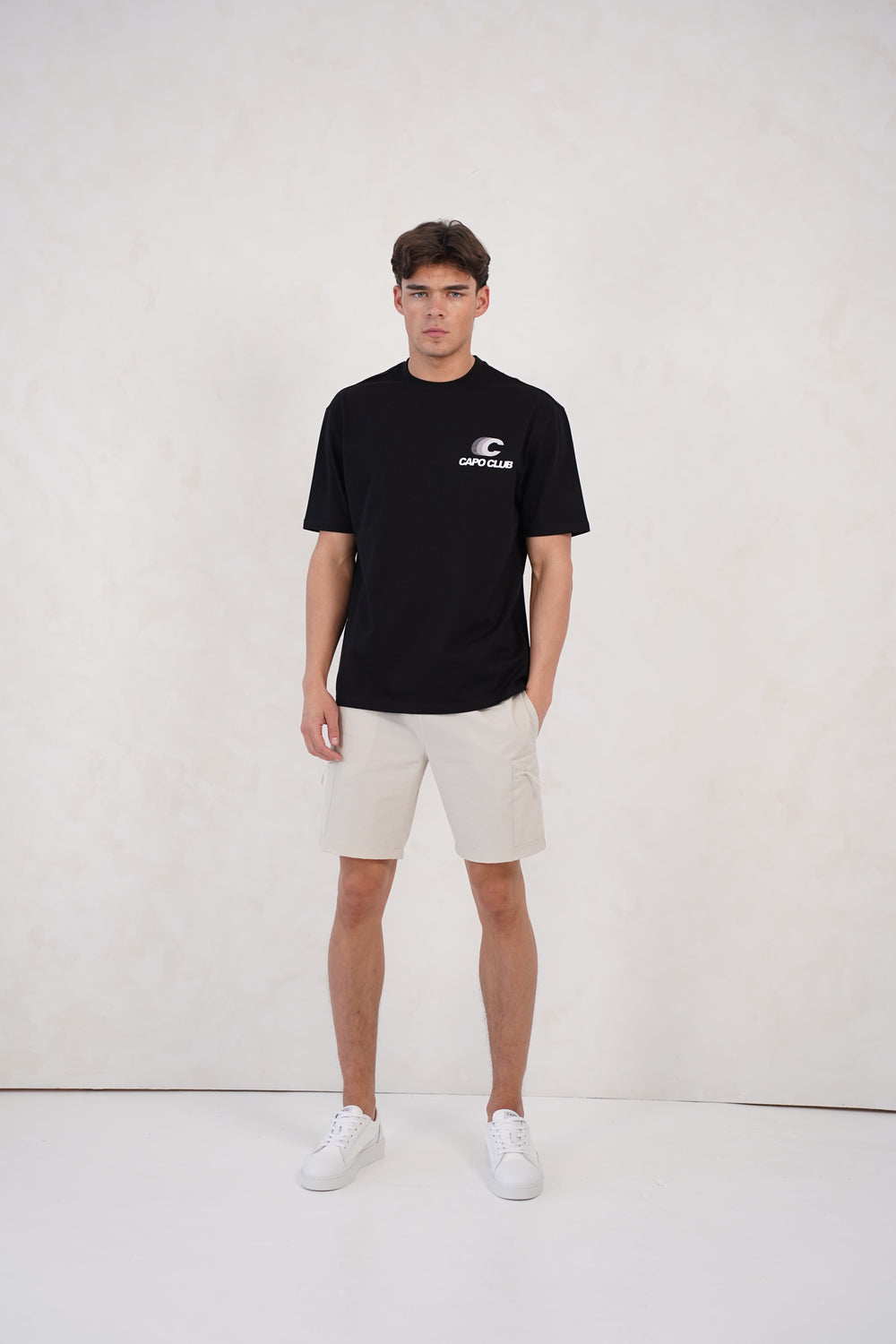Capo Club Speed T-Shirt - Black/White
