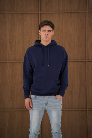 Capo Tracksuit Overhead Hoodie - Navy