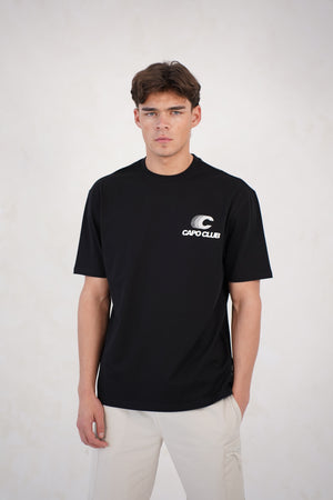 Capo Club Speed T-Shirt - Black/White