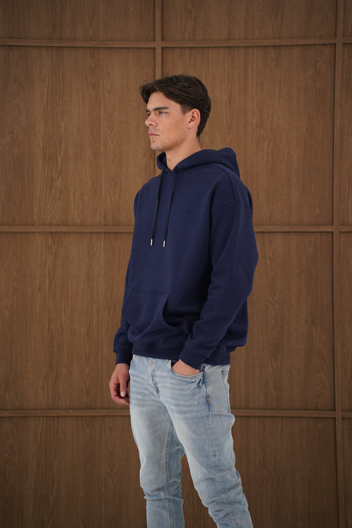 Capo Tracksuit Overhead Hoodie - Navy