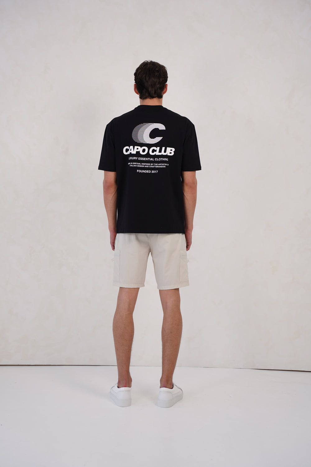 Capo Club Speed T-Shirt - Black/White