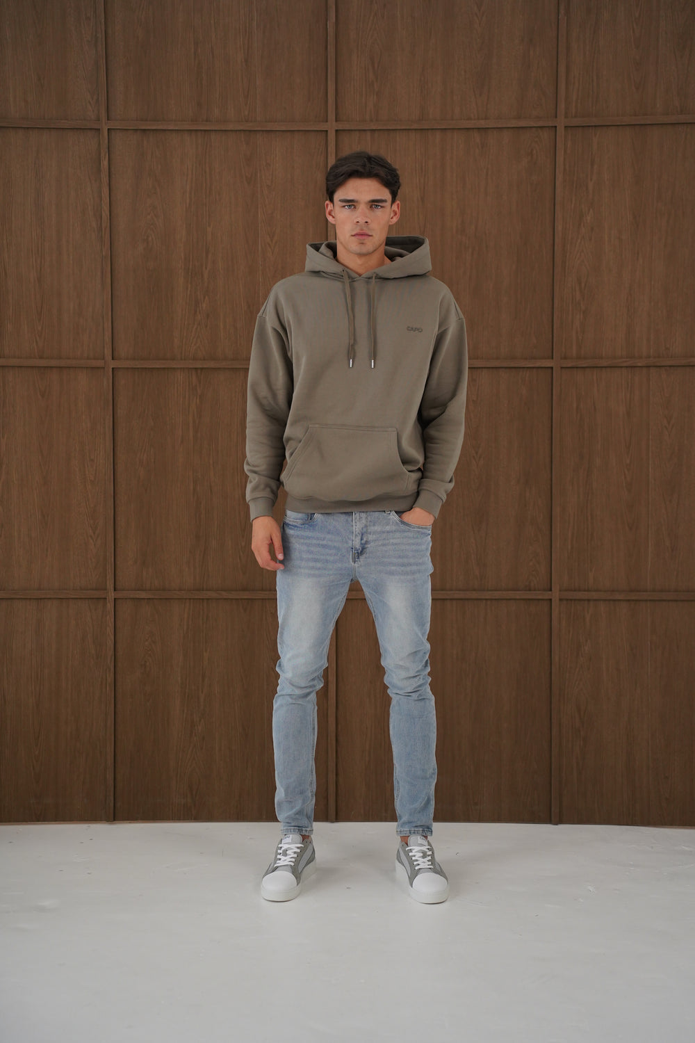Capo Tracksuit Overhead Hoodie - Olive