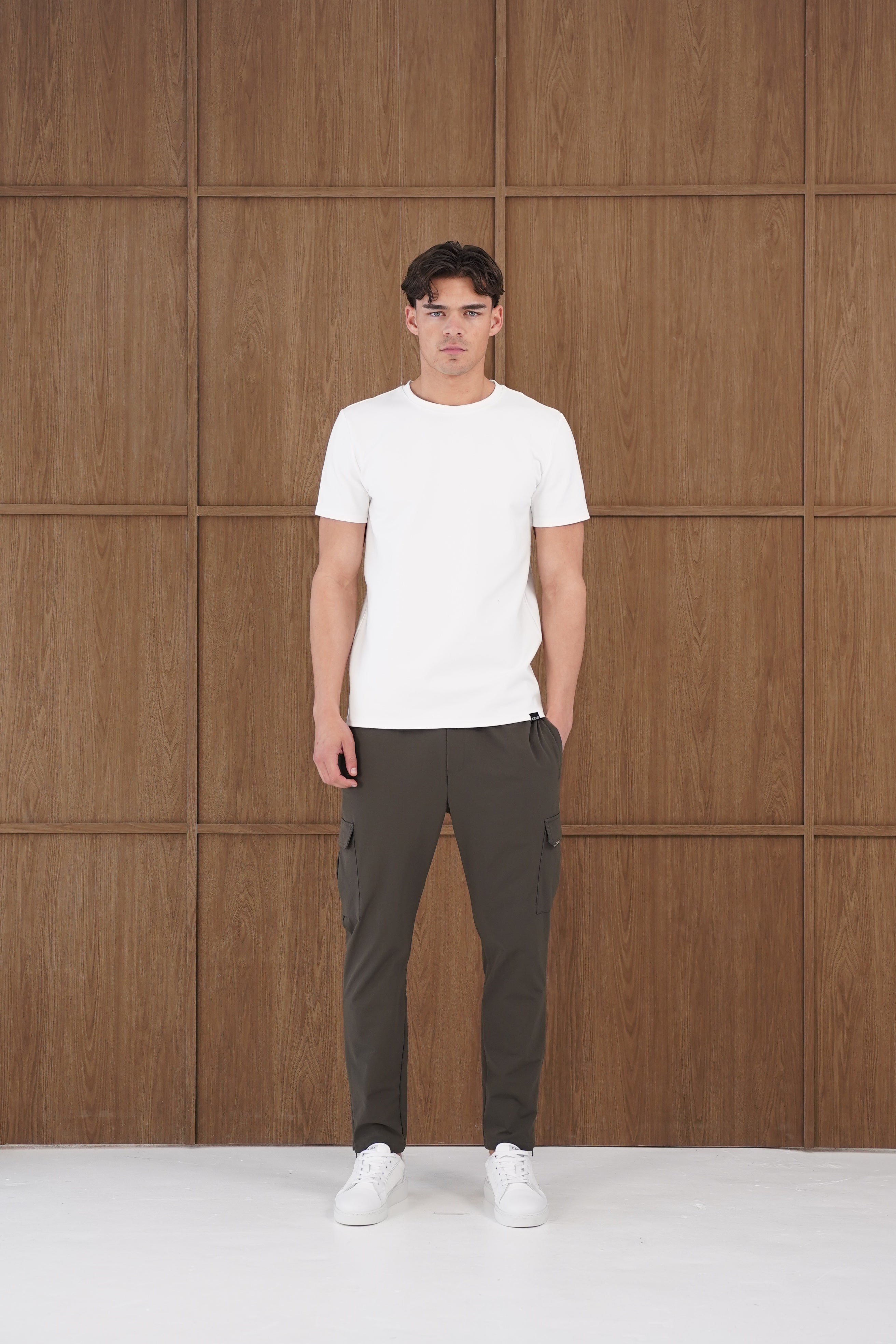Capo Utility Regular Cargo Pants - Khaki