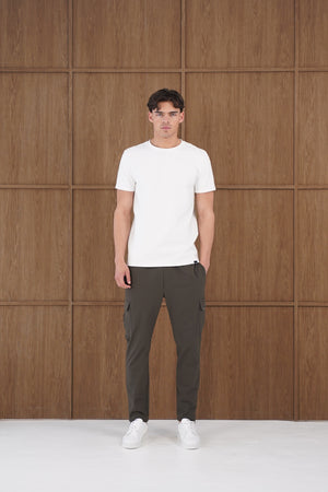 Capo Utility Regular Cargo Pants - Khaki
