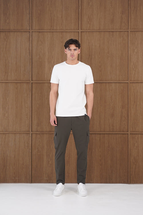 Capo Utility Regular Cargo Pants - Khaki