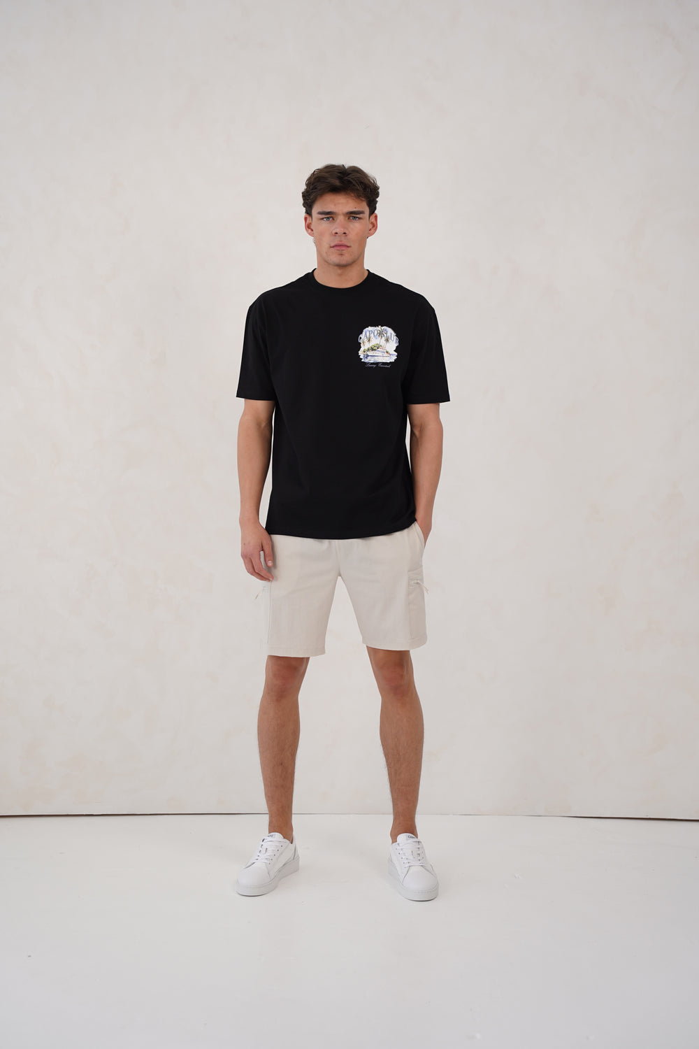 Capo Yacht Club Printed T-Shirt - Black