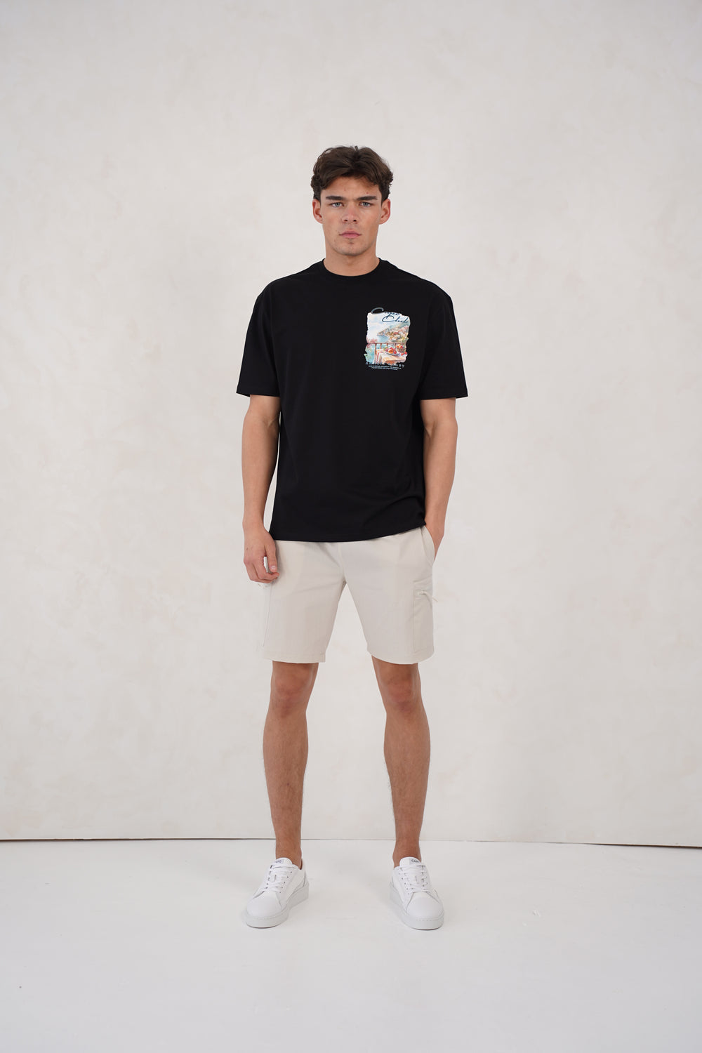Capo Amalfi T-Shirt - Black