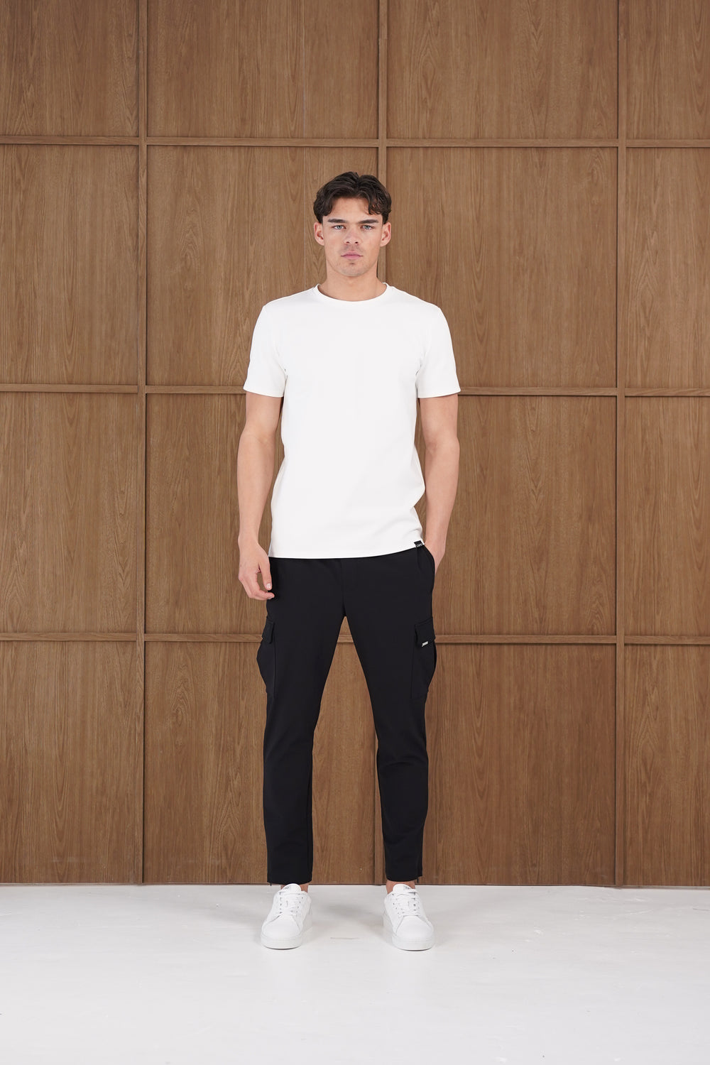 Capo Utility Regular Cargo Pants - Black