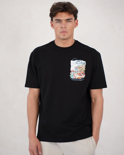 Capo Amalfi T-Shirt - Black