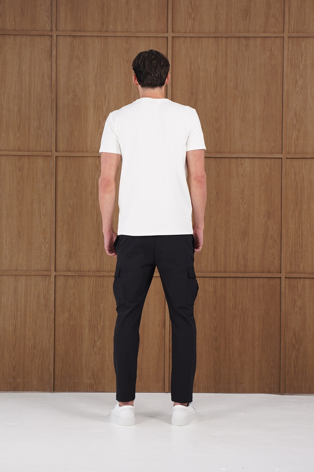 Capo Utility Regular Cargo Pants - Black