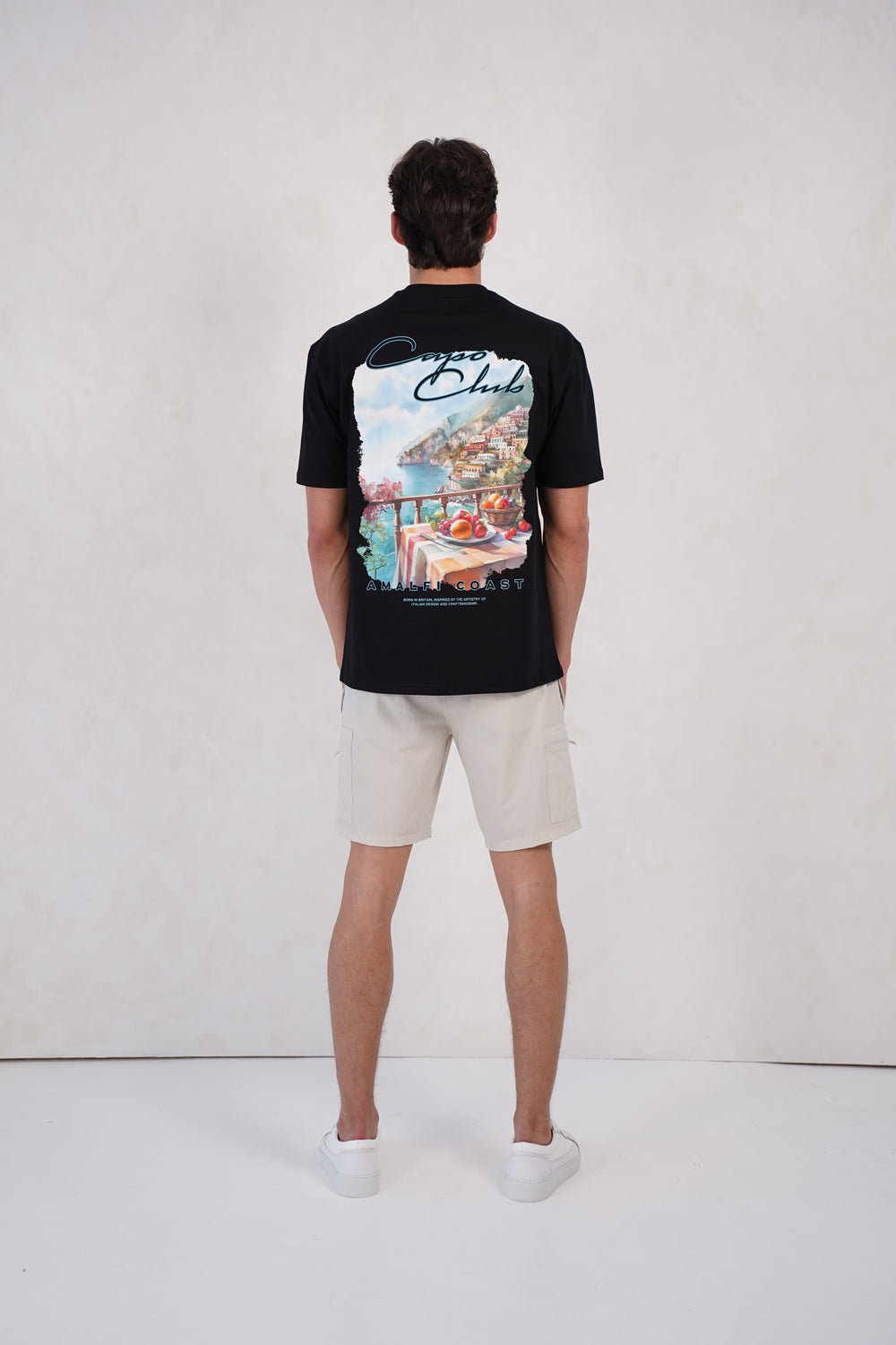 Capo Amalfi T-Shirt - Black