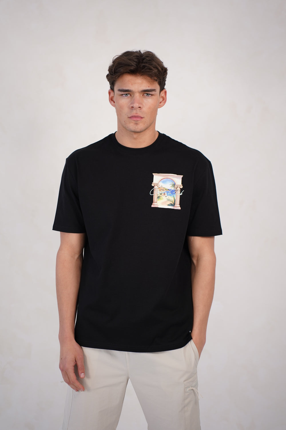 Capo Mykonos T-Shirt - Black