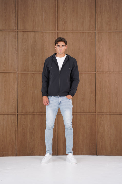 Capo Lightweight Shell Jacket - Black