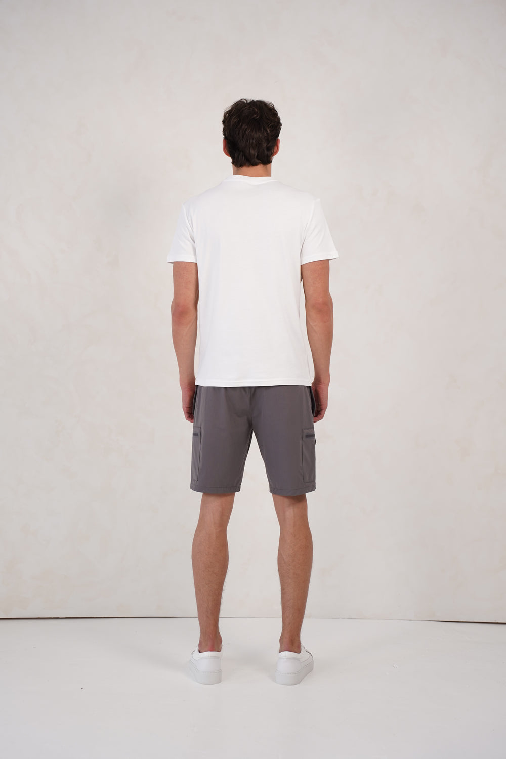 Capo Cargo Pocket T-Shirt - White
