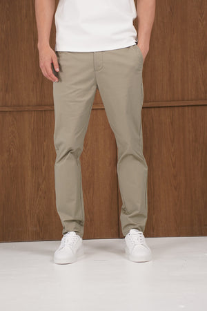 Capo Chino Side Adjuster Pant - Olive