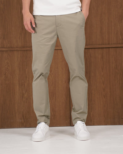Capo Chino Side Adjuster Pant - Olive