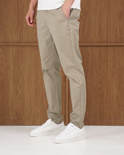 Capo Chino Side Adjuster Pant - Olive