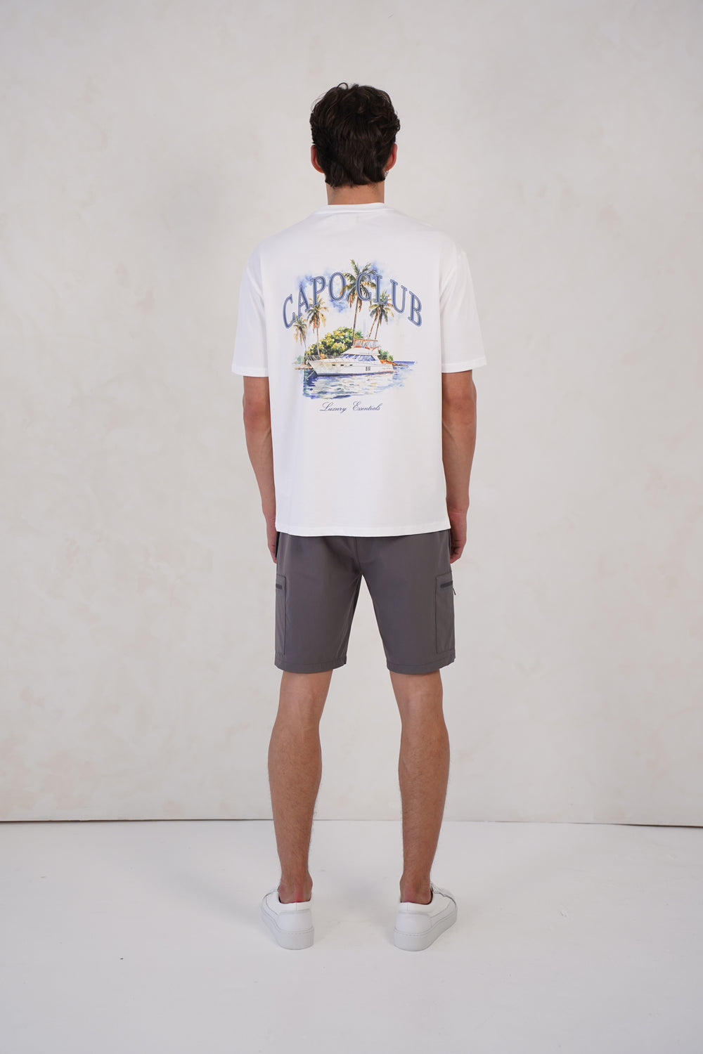 Capo Yacht Club Printed T-Shirt - White