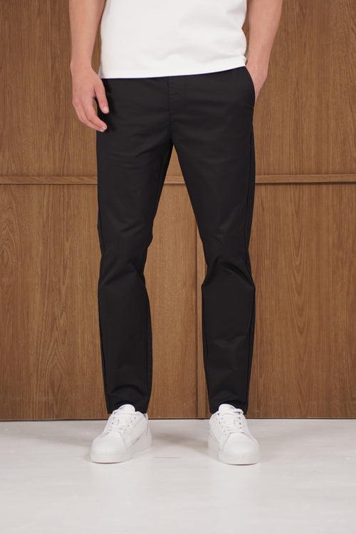 Capo Chino Side Adjuster Pant - Black