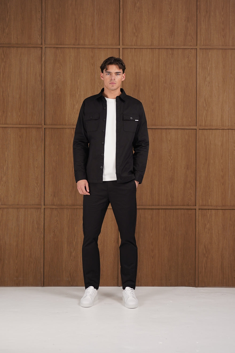 Capo Chino Side Adjuster Pant - Black