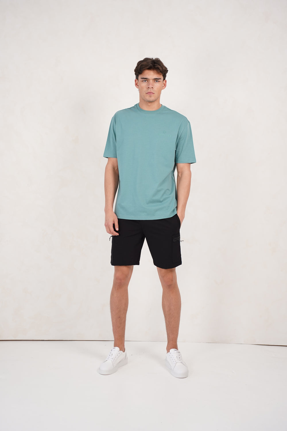 Capo Club Craftsman Crest T-Shirt - Oil Blue/Tonal