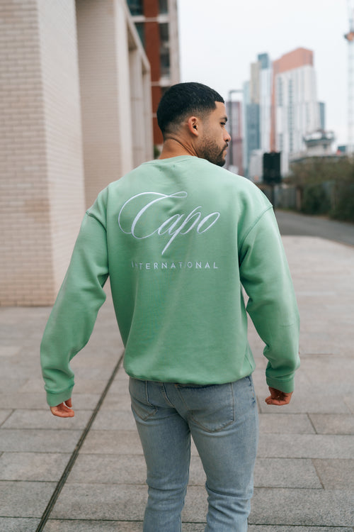 Capo International Sweater - Washed Green