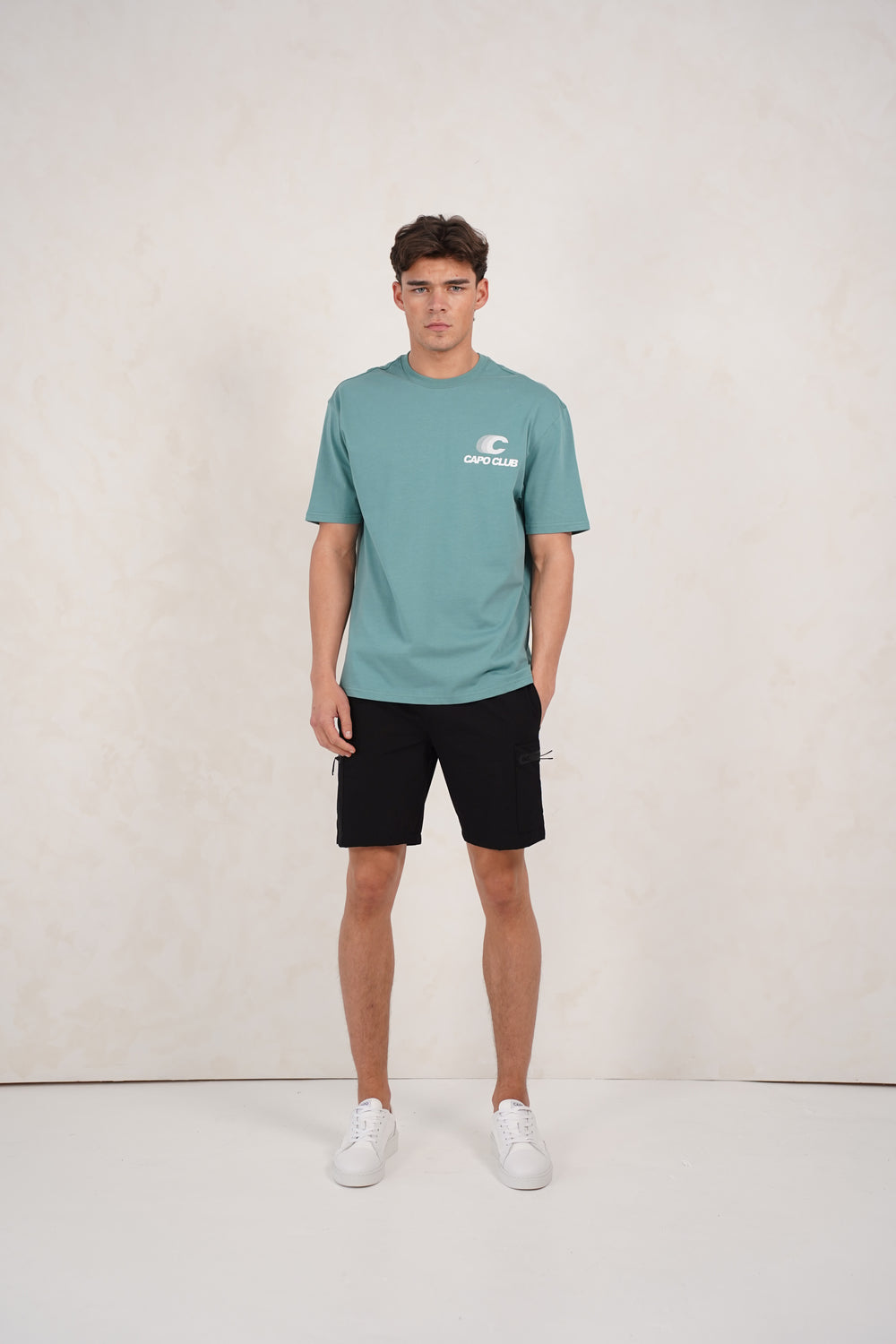 Capo Club Speed T-Shirt - Oil Blue/White