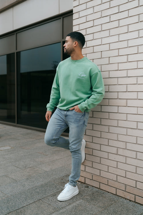 Capo International Sweater - Washed Green