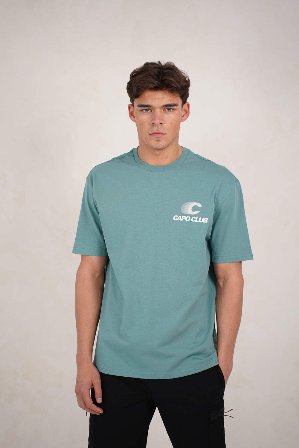 Capo Club Speed T-Shirt - Oil Blue/White