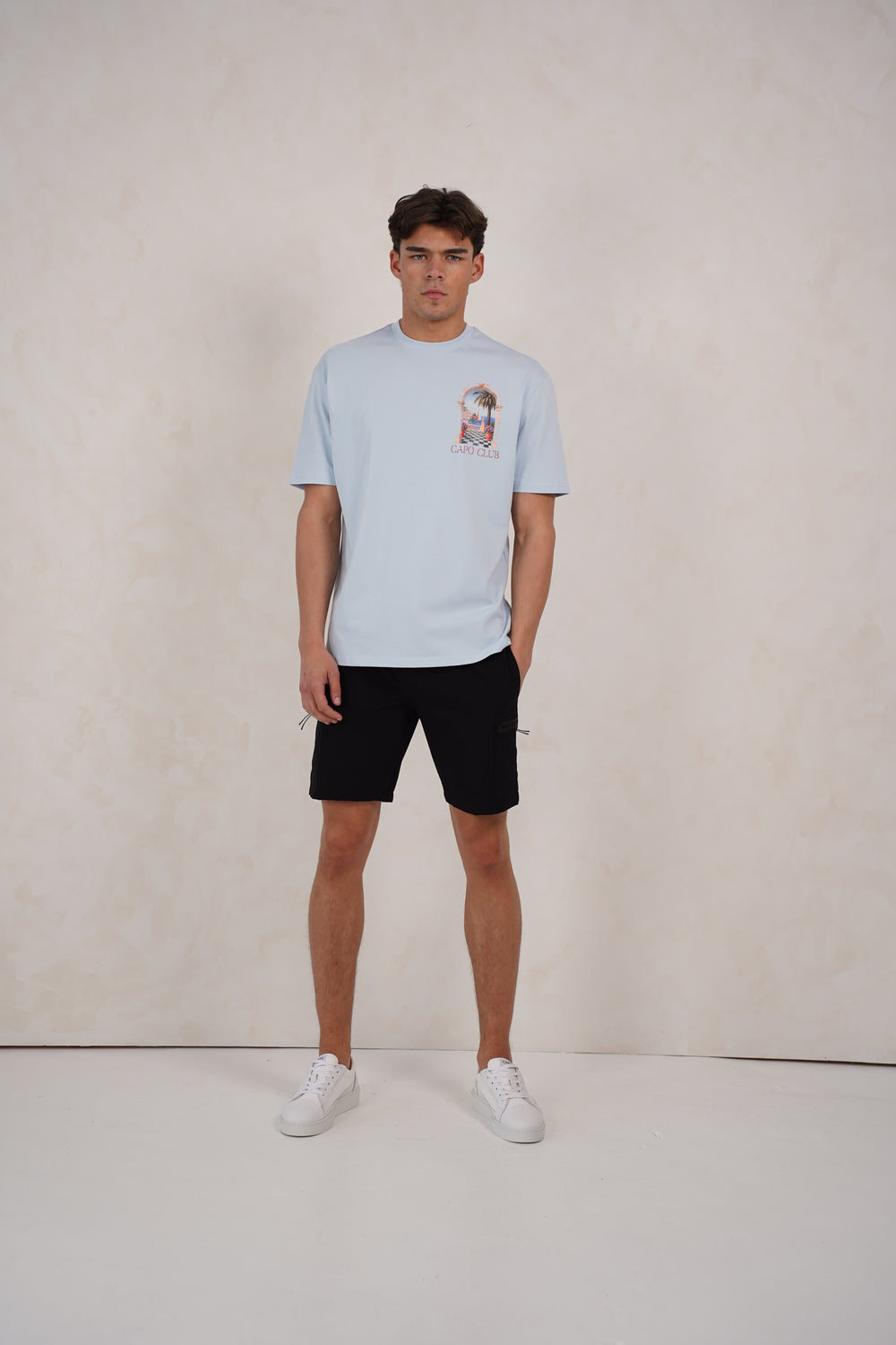 Capo The Veranda T-Shirt - Light Blue