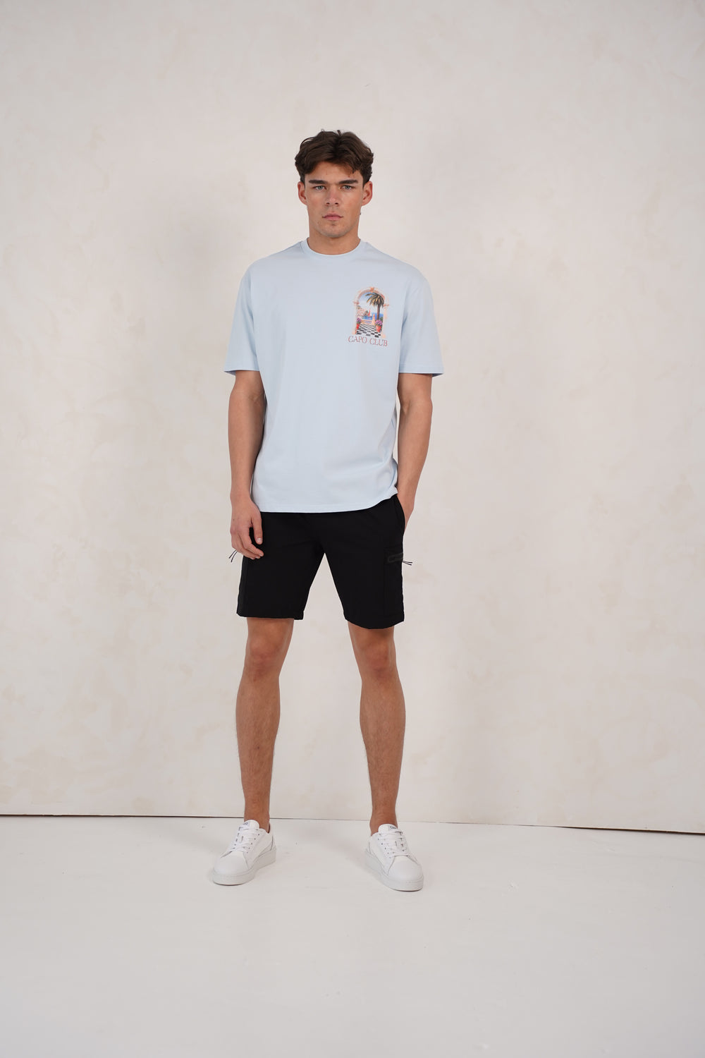 Capo The Veranda T-Shirt - Light Blue